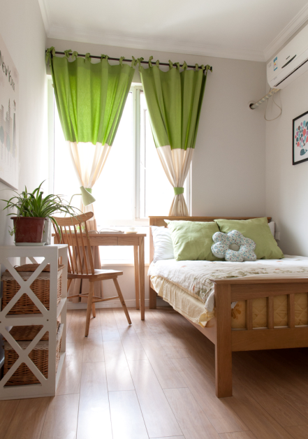 两居 宜家风格 现代风格 卧室图片来自实创装饰上海公司在100平温馨宜家风的分享