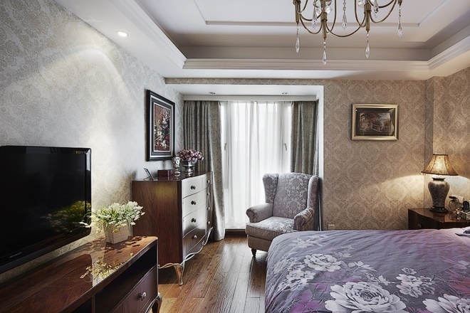 混搭风格 别墅装修 上海院子 卧室图片来自实创装饰上海公司在289平混搭风格装修设计的分享