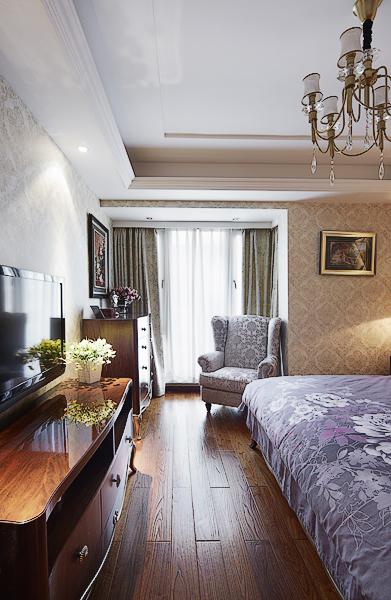 混搭风格 别墅装修 上海院子 卧室图片来自实创装饰上海公司在289平混搭风格装修设计的分享