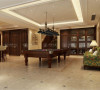 华贸东滩花园370平别墅装修简约美式风格设计方案展示，腾龙设计师祝炯作品，欢迎品鉴！