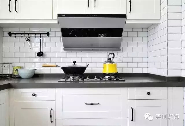 美式风格 两居 二手房装修 厨房图片来自实创装饰上海公司在90㎡美式风格家的分享