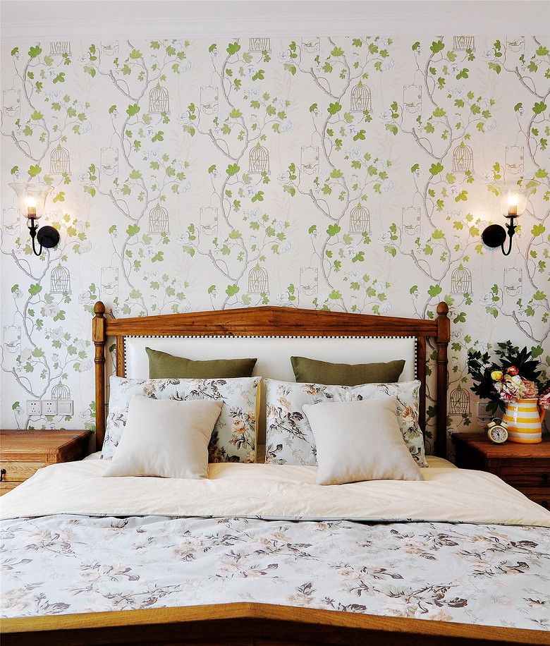 卧室图片来自佰辰生活装饰在花花世界 87两室一厅的分享