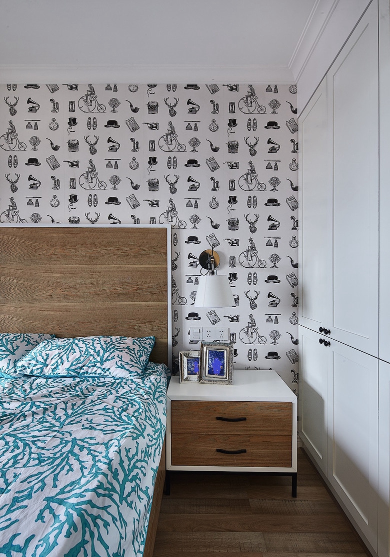 卧室图片来自佰辰生活装饰在85平两室一厅简约小窝的分享