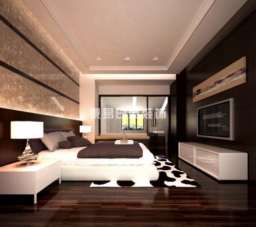 别墅 现代风格 卧室图片来自长沙东易日盛装饰在龙湾国际-现代风格的分享