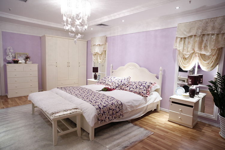 田园 二居 白领 实创装饰 卧室图片来自上海实创-装修设计效果图在实创装饰上海95平米韩式田园风格的分享