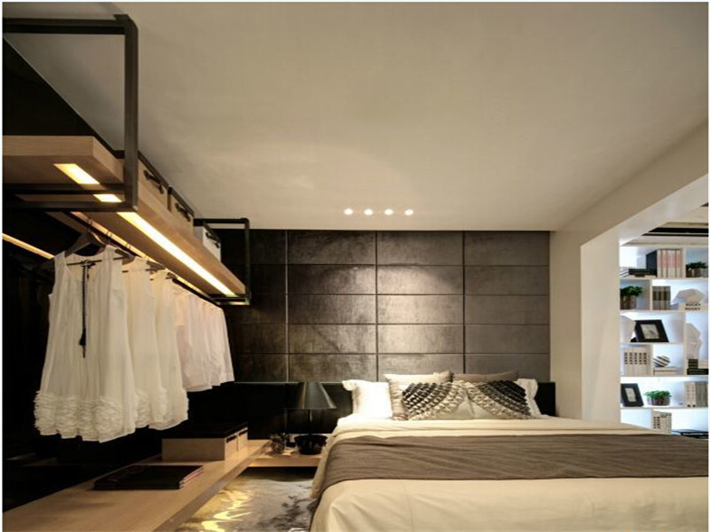 现代 简约 两居 卧室图片来自北京精诚兴业装饰公司在简约气度时尚公寓的分享