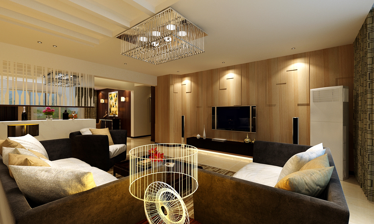 四室 现代 客厅 客厅图片来自深圳嘉道装饰在怡景嘉园的分享
