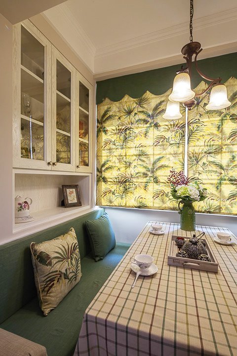餐厅图片来自四川岚庭装饰工程有限公司在93平美式清新二居的分享