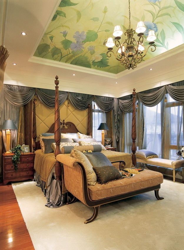 卧室图片来自元洲装饰小李在元洲装饰-保利垄上美式风格案例的分享