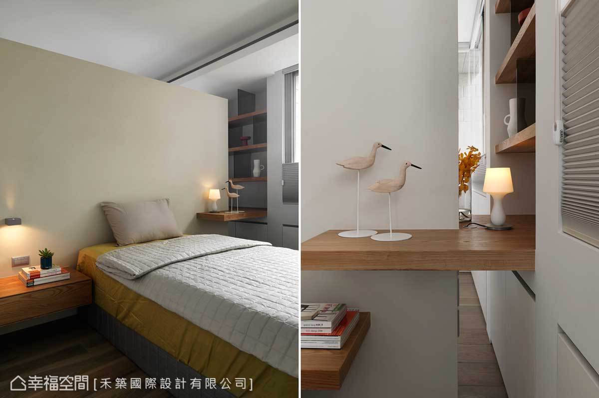 简约 舒适 美感 收纳 小资 二居 卧室图片来自幸福空间在120平现代舒适与美感的完美结合的分享