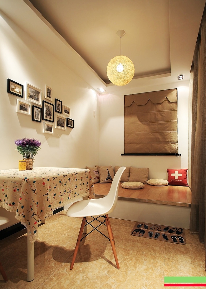客厅图片来自四川岚庭装饰工程有限公司在混搭之美 90㎡小3居美式情怀的分享