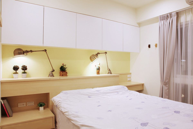 卧室图片来自四川岚庭装饰工程有限公司在无印休闲 日式舒压一居的分享