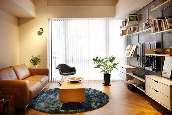 客厅图片来自四川岚庭装饰工程有限公司在工业简约风个性公寓装修效果图的分享