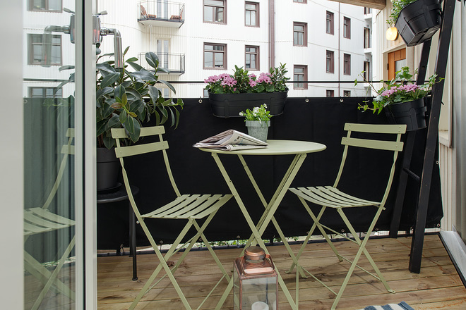 阳台图片来自四川岚庭装饰工程有限公司在华丽北欧两居 立体花园阳台家的分享