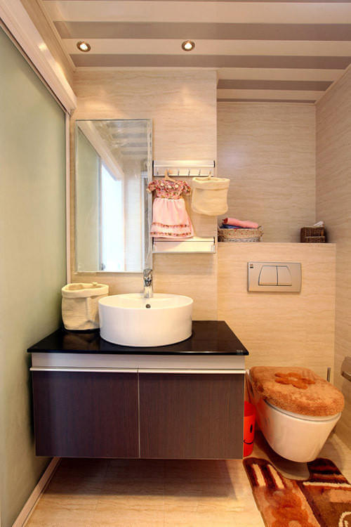 简约 卫生间图片来自四川岚庭装饰工程有限公司在62平小屋超喜庆婚房设计的分享