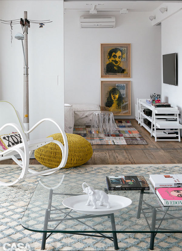简约 客厅图片来自四川岚庭装饰工程有限公司在巴西现代简约小公寓的分享
