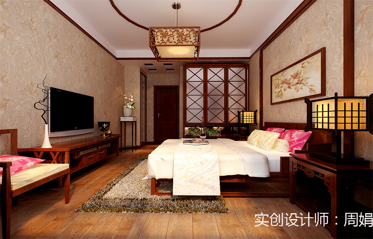 金域上均 现代简约 三居 卧室图片来自郑州实创装饰啊静在康桥金域上郡新中式三居的分享