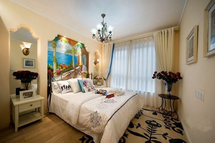 卧室图片来自天津印象装饰有限公司在都市新居装饰 案例赏析2015-10-5的分享