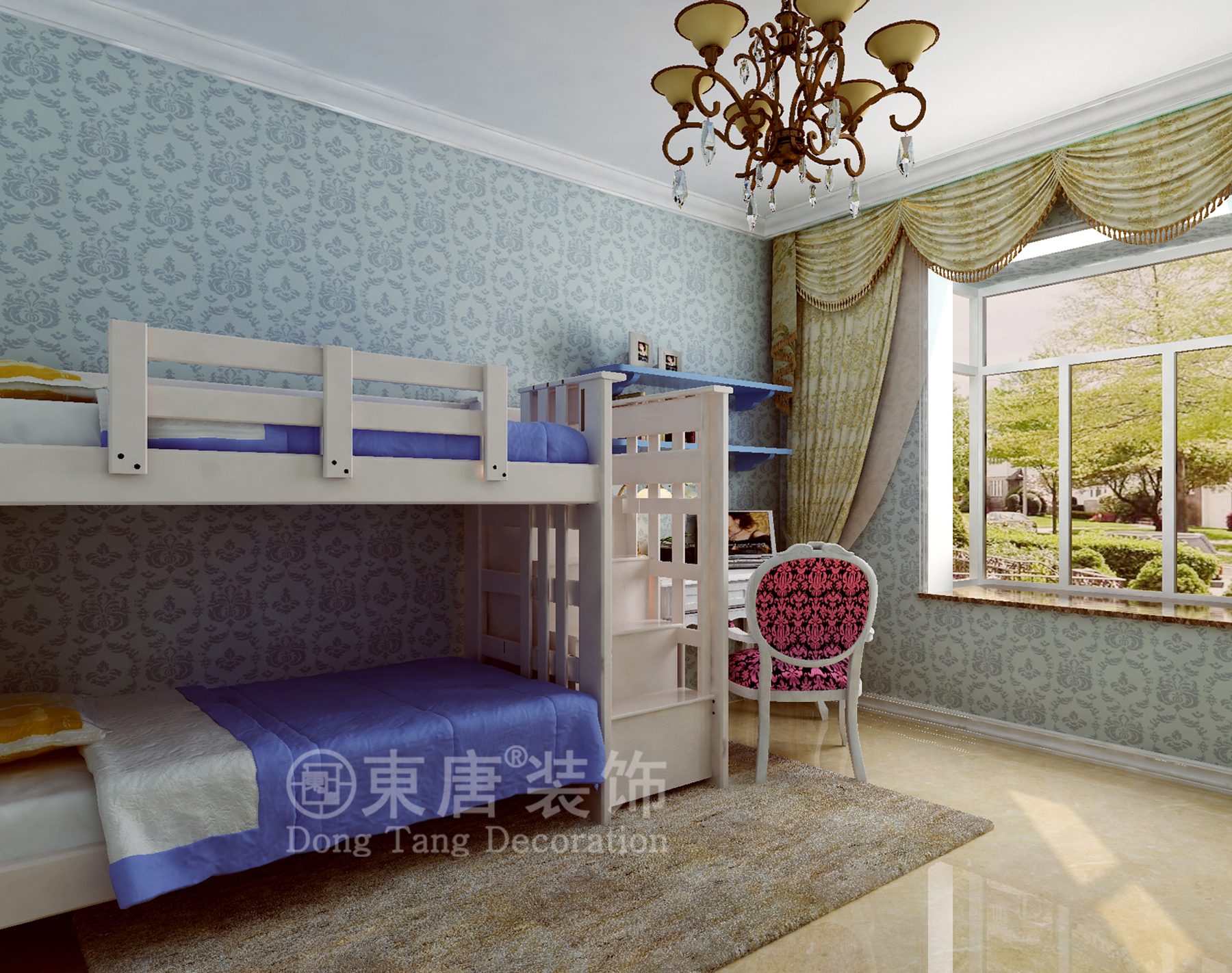 简约 三居 收纳 卧室图片来自山西东唐装饰公司在北张小区110平米现代简约风格的分享