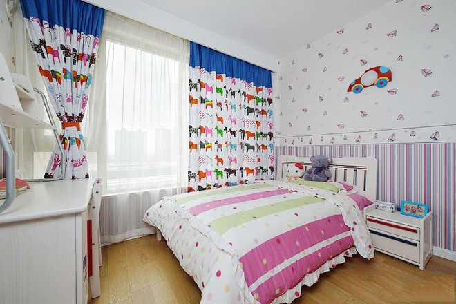 混搭 卧室图片来自四川岚庭装饰工程有限公司在89平低调田园混搭风格设计的分享