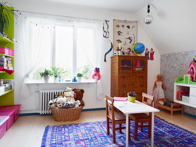 混搭 儿童房图片来自四川岚庭装饰工程有限公司在瑞典多彩公寓的分享