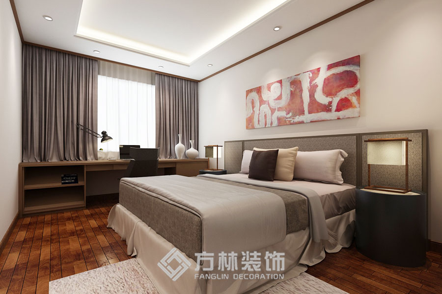 中式 奉天九里 卧室图片来自方林装饰在奉天九里191平中式风格的分享