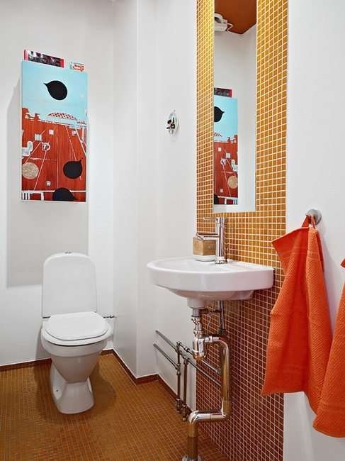 混搭 卫生间图片来自四川岚庭装饰工程有限公司在瑞典多彩公寓的分享