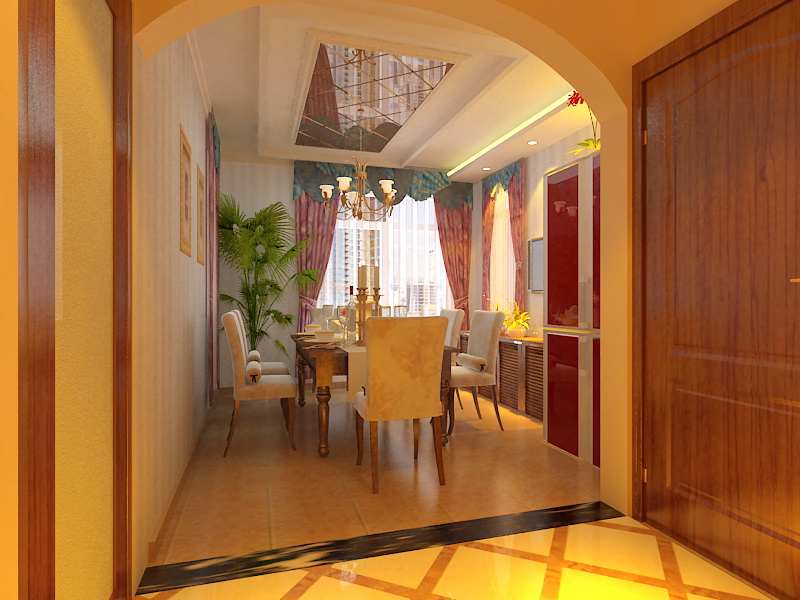 二居 三居 卧室 厨房 客厅 餐厅图片来自元洲装饰小左在中红木林的分享