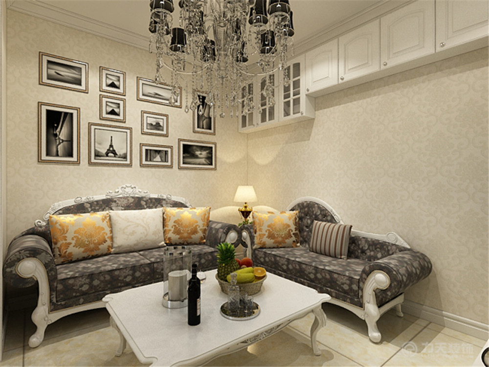 欧式 客厅图片来自阳光力天装饰梦想家更爱家在简欧  畅园里33㎡的分享