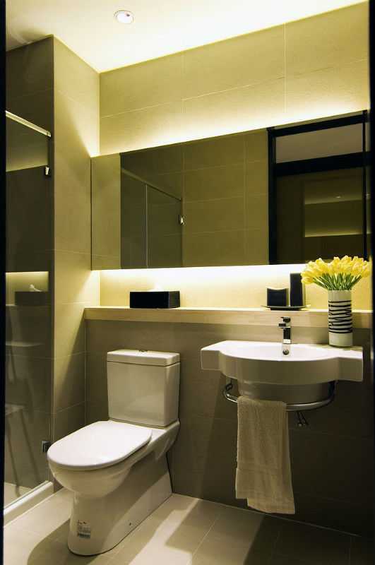 卫生间图片来自cdxblzs在华润二十四城 130平 后现代的分享