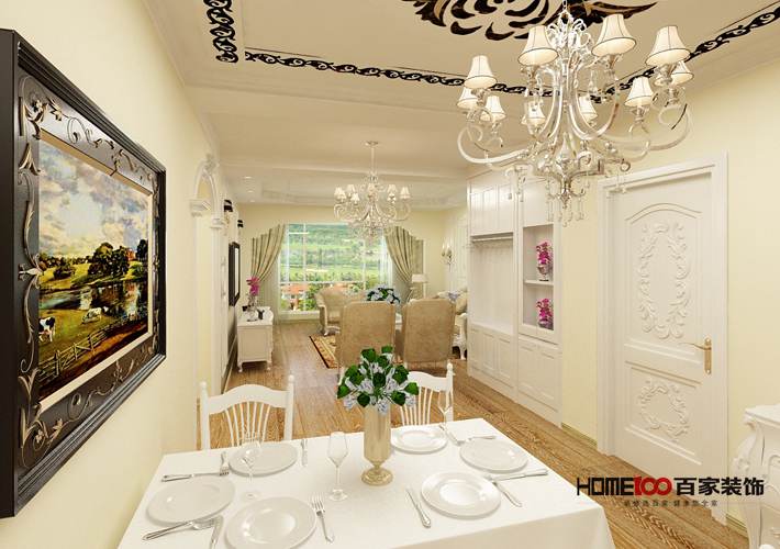 美式 中海寰宇 三居 客厅图片来自百家设计小刘在中海寰宇天下120平美式风格的分享