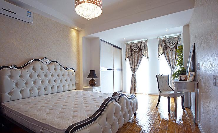 新古典 高端大气 有品位 卧室图片来自佰辰生活装饰在94平新古典两室两厅的分享