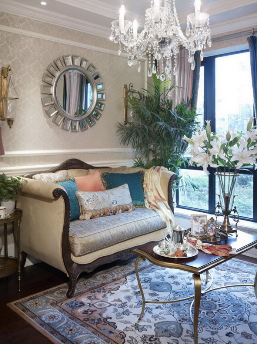 小资 白领 客厅图片来自武汉豪迪装饰公司在尚湖熙园 东南亚风格美房的分享