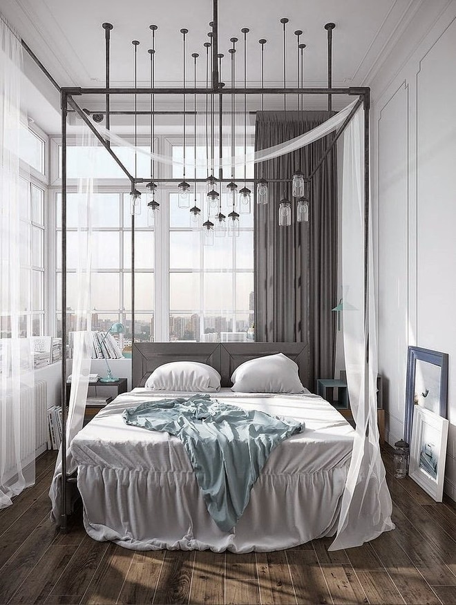卧室图片来自四川岚庭装饰工程有限公司在乱中有序的格调空间的分享