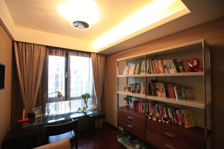 简约 美式 书房图片来自大金家用中央空调在美式简约家用中央空调装修案例的分享