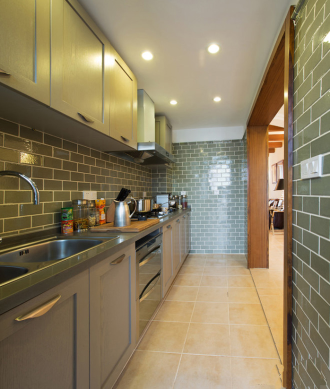 厨房图片来自四川岚庭装饰工程有限公司在经典美式乡村风三居室的分享
