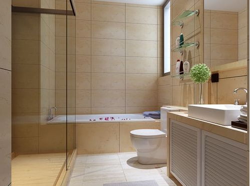 卫生间图片来自天津印象装饰有限公司在都市新居装饰案例赏析2015-10-16的分享