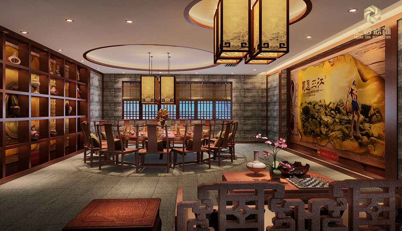 简约 中式 西蜀风情 餐厅装修 上尊装饰 主题餐厅 餐厅设计 其他图片来自郭和可在西蜀风情中式的分享
