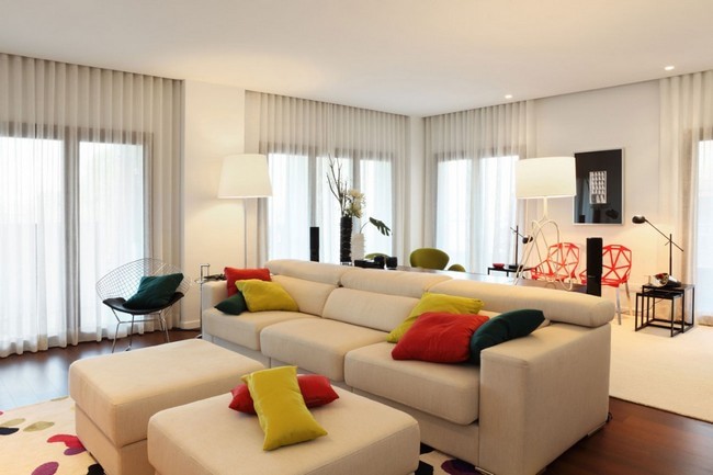 客厅图片来自四川岚庭装饰工程有限公司在春光灿烂多元素混搭两居室的分享