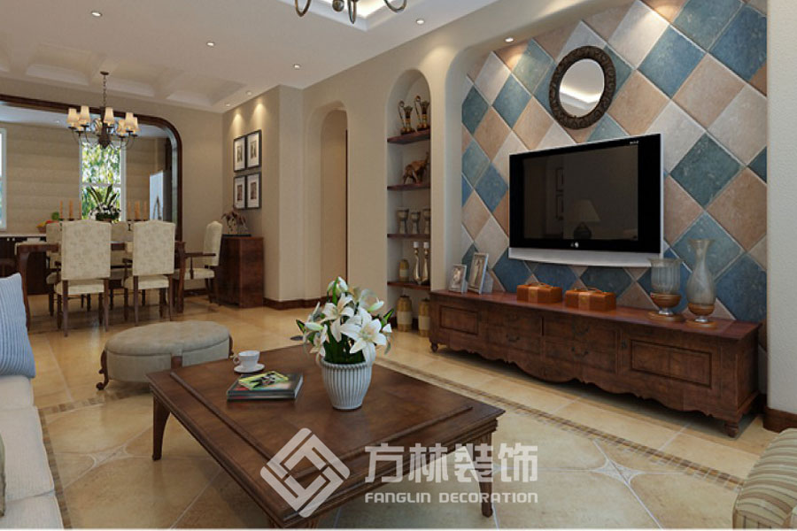 中海寰宇 欧式风格 欧式 客厅图片来自方林装饰在中海寰宇天下165平欧式风格的分享