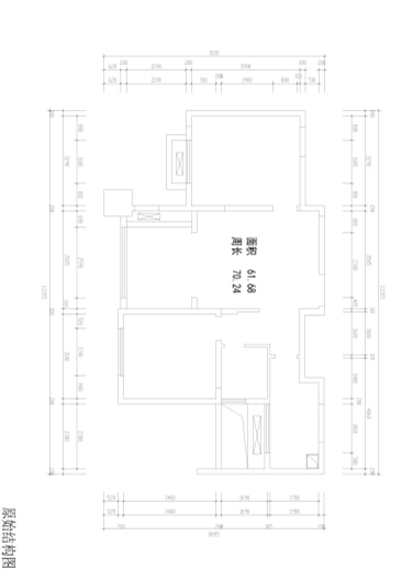 简约 二居 白领 收纳 温馨 皇马花园 小资 户型图图片来自合肥生活家在现代简约不简单的分享