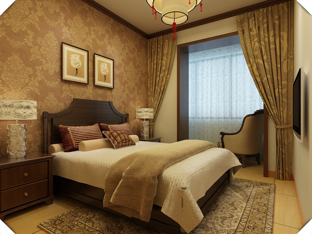 图片来自天津生活家健康整体家装在东丽1号，典雅舒适的中式风格。的分享
