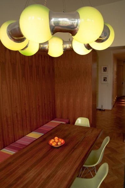 餐厅图片来自四川岚庭装饰工程有限公司在阳光清新 “小威尼斯住宅”的分享
