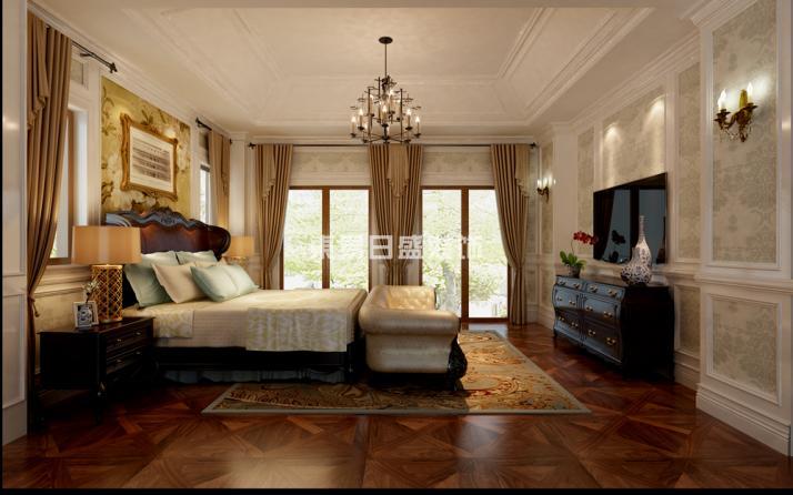 欧式 混搭 别墅 卧室图片来自长沙东易日盛装饰在金地三千府-欧式混搭风格的分享