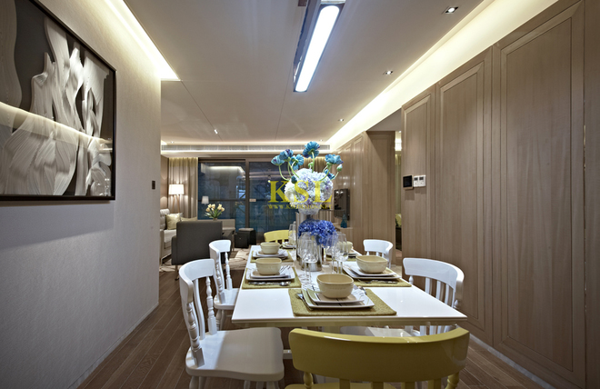 餐厅图片来自四川岚庭装饰工程有限公司在最新意式设计范的分享