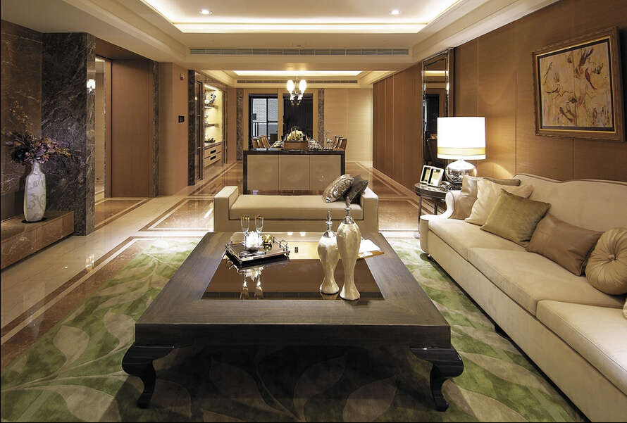简约 欧式 混搭 泰悦湾 新古典 四居室 80后 客厅图片来自成都V2装饰在新古典風极致优雅的空间魅力的分享