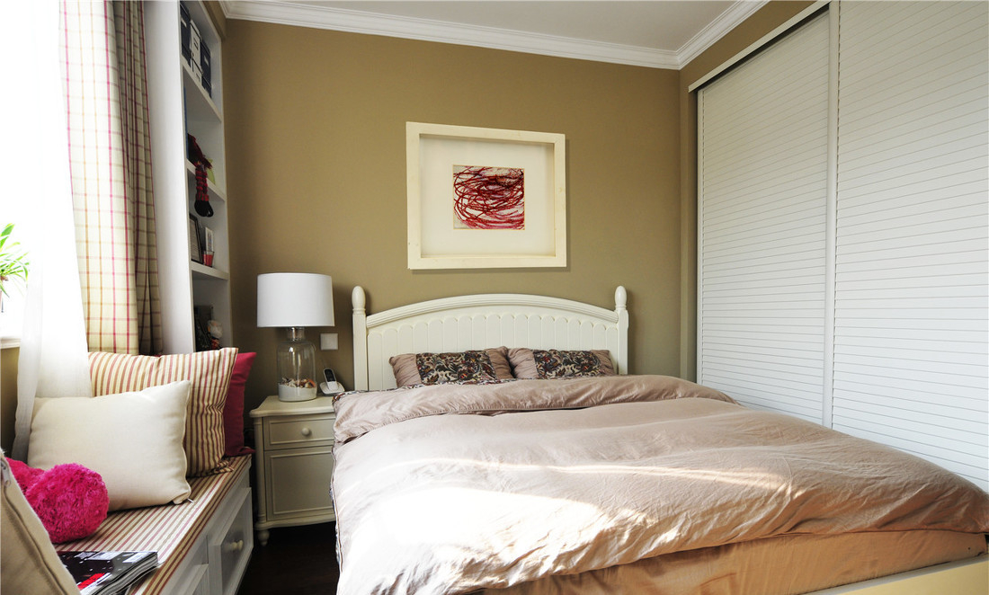 混搭 二居 旧房改造 卧室图片来自今朝装饰--刘莎在60平工业家属院布偶小筑白色木屋的分享