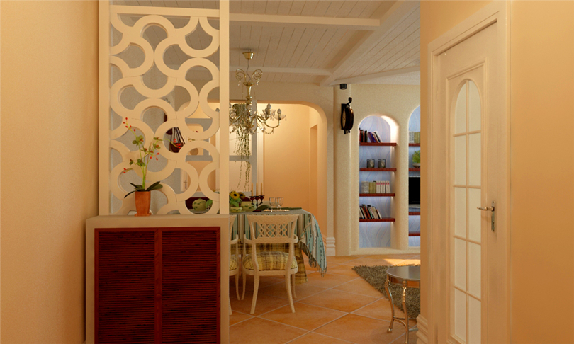 混搭 二居 白领 收纳 小资 80后 餐厅图片来自实创装饰完美家装在紫金新干线二期70平混搭风格案例的分享