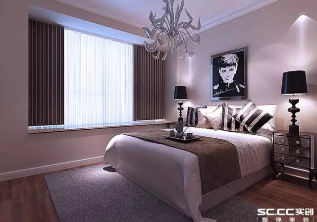 实创装饰 现代简约 三居 星汇金沙 新房装修 S3套餐 卧室图片来自传承正能量在132㎡现代简约三居设计！的分享