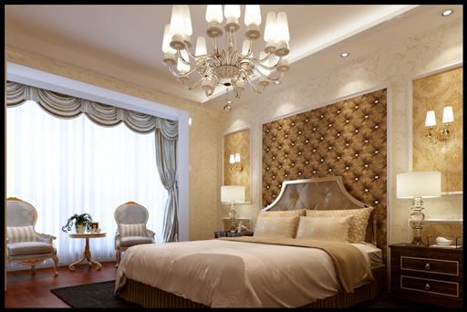 卧室图片来自湖南名匠装饰在钰龙天下简欧风格的分享
